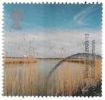 Engeland 2000 mi.1857 landschap RIETKRAAG  nom.2nd, Verzenden, Gestempeld