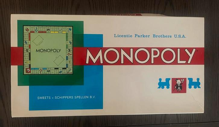 Monopoly - Vintage Editie, Hobby en Vrije tijd, Gezelschapsspellen | Bordspellen, Gebruikt, Een of twee spelers, Drie of vier spelers