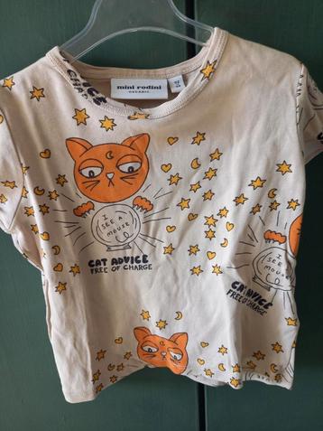 T-shirt Mini Rodini maat 92-98 beschikbaar voor biedingen