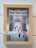 Hoofdlijnen Nederlands recht 14e druk, Ophalen of Verzenden, Zo goed als nieuw, Overige niveaus, Nederlands