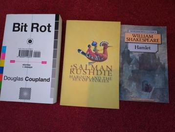 Boekenpakket: Coupland, Rushdie, Shakespeare beschikbaar voor biedingen