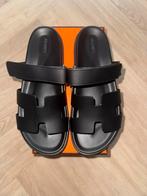Hermes slippers heren, Kleding | Heren, Schoenen, Ophalen of Verzenden, Nieuw, Zwart