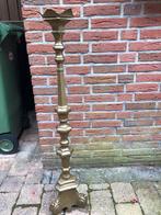 Antieke Bronzen Kandelaar, Ophalen, Koper of Brons