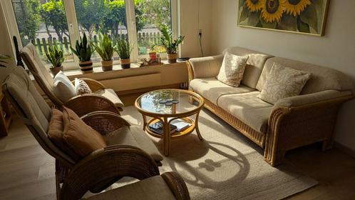 Rotan zithoek, Huis en Inrichting, Banken | Complete zithoeken, Ophalen