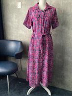 Leuke lange blauw roze jurk maat M, Maat 38/40 (M), Blauw, Ophalen of Verzenden, Zo goed als nieuw