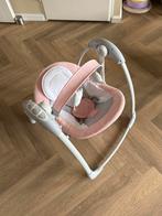 Bo Jungle B-Portable Babyswing - Roze, Kinderen en Baby's, Wipstoeltjes, Schommelstoel, Ophalen, Overige merken, Met gordel(s) of riempje(s)