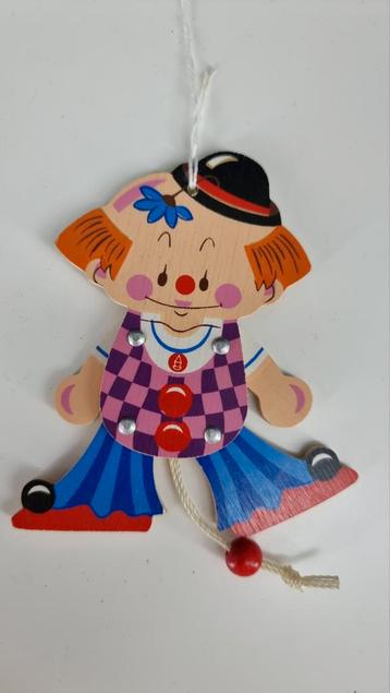 Antieke Trekpop - Beppo - Made in West Germany 8cm beschikbaar voor biedingen