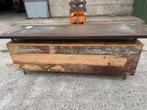 Unieke Toonbank / Werkbank met Industrieel Design, Ophalen, Gebruikt, Bureau