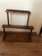Antiek rek voor cadeau/inpakpapier, Huis en Inrichting, Tafels | Sidetables, 50 tot 100 cm, Ophalen of Verzenden, Zo goed als nieuw