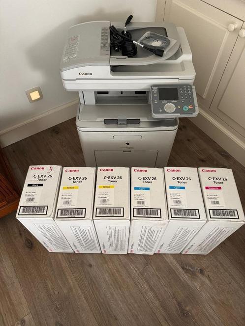 Profesionele Canon printer all in one, Computers en Software, Printers, Gebruikt, Printer, Laserprinter, Faxen, Kleur printen