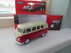 Welly Volkswagen Transporter T1 spijltje rood, Hobby en Vrije tijd, Modelauto's | 1:43, Ophalen of Verzenden, Nieuw, Overige merken