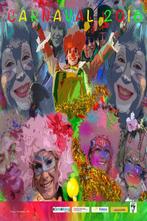 W21 carnaval poster Stein lb 2016 gemaakt door fons verhoeve, Ophalen of Verzenden, Zo goed als nieuw, A1 t/m A3, Film en Tv