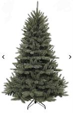 Kunstkerstboom Romagne blauw, 185 cm, Diversen, Kerst, Ophalen, Zo goed als nieuw