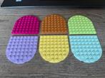 lego grondplaatjes 8x8 aan 1 kant een ronding in 6 kleuren, Ophalen of Verzenden, Nieuw, Losse stenen, Lego