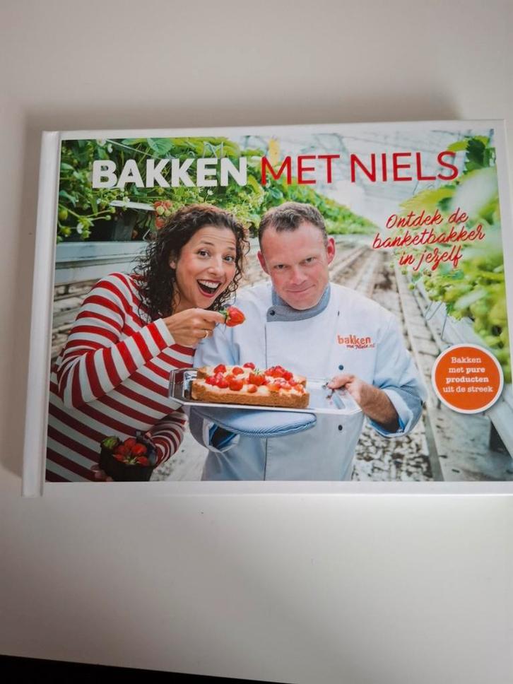Bakken met Niels - Heerlijk bakboek!, Boeken, Kookboeken, Zo goed als nieuw, Taart, Gebak en Desserts, Nederland en België, Ophalen of Verzenden