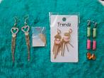 Oorbellen Set - 4 Paar, Overige materialen, Hangers, Overige kleuren, Nieuw