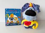 Knuffel Woezel Sinterklaas, Sint 22 cm + boek / Woezel & Pip, Ophalen of Verzenden, Zo goed als nieuw