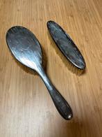 Antieke 835 zilveren borstels met merktekens - set van 2, Antiek en Kunst, Antiek | Goud en Zilver, Ophalen