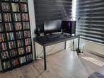 Ideale IDÅSEN Tafel van Ikea , zwart/donkergrijs Mooi! €65,-, Ophalen, Stijlvol, strak, Metaal, 100 tot 150 cm