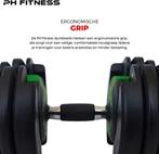 PH Fitness Verstelbare Dumbbells Set 24KG Groen - 2 STUKS, Dumbbell, PH Fitness, Nieuw, Ophalen of Verzenden
