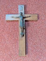 Houten kruis jezus, Ophalen of Verzenden, Zo goed als nieuw, Overige typen