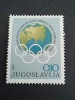 Joegoslavië 9 Olympische spelen 9 PF, Postzegels en Munten, Verzenden, Joegoslavië, Postfris