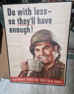 Originele us poster ww2, Ophalen of Verzenden, Landmacht, Amerika