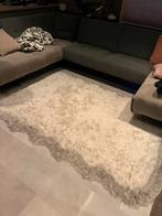 Hoogpolig vloerkleed z.g.a.n. - 160x230cm, Ophalen, Wit, 150 tot 200 cm, 200 cm of meer