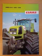 Folder Claas Ares 816, 826 en 836 Nederlandstalig, Ophalen of Verzenden, Gelezen, Tractor en Landbouw