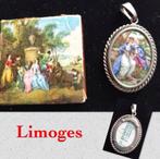 mooie Limoges ketting hanger met originele opberg doosje, Ophalen of Verzenden, Zo goed als nieuw