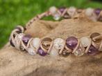 Edelstenen armband: Manifestor's Alchemy, Overige materialen, Verzenden, Paars, Nieuw