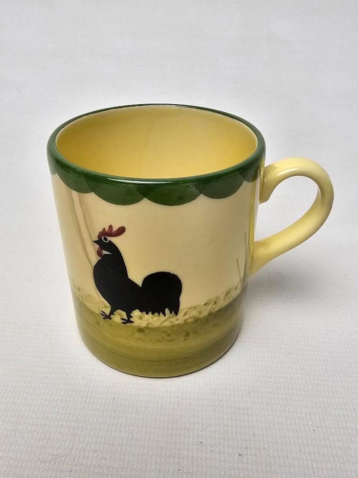 # Zeller Keramik Haan & Kip Koffiemok, Huis en Inrichting, Keuken | Servies, Gebruikt, Kom(men), Overige stijlen, Aardewerk, Ophalen of Verzenden