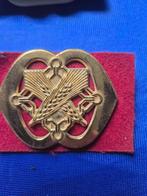 Baretembleem van de Intendance van de Konkinklijke Landmacht, Verzamelen, Ophalen of Verzenden, Landmacht, Nederland, Embleem of Badge
