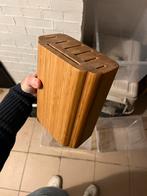Vivo messenblok - Houten messenhouder, Huis en Inrichting, Keuken | Keukenbenodigdheden, Ophalen, Gebruikt