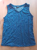 Street one top topje hemd hempje maat 42 blauw met wit, Blauw, Ophalen of Verzenden, Zonder mouw, Gedragen
