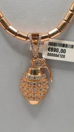 gouden ketting hanger 14kt, Www.bredajuwelier.nl, Nieuw, Ophalen of Verzenden, Kruis of Symbool