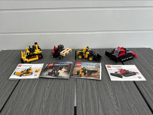 4 Technische (Technic) Lego sets, Kinderen en Baby's, Speelgoed | Duplo en Lego, Zo goed als nieuw, Lego, Complete set, Ophalen of Verzenden