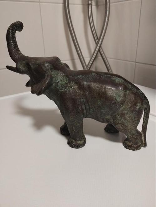 Antiek bronzen olifant, Antiek en Kunst, Antiek | Koper en Brons, Ophalen of Verzenden