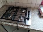 Gaskookplaat, Witgoed en Apparatuur, Kookplaten, Gebruikt, Inbouw, Gas, 4 kookzones
