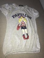 Papillon 6 110 shirt tuniek grijs grijze zgan, Verzenden, Zo goed als nieuw, Meisje, Shirt of Longsleeve