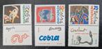 Nederland 1988 - nvph 1408-1410 - kunstbeweging Cobra  -abw, Ophalen of Verzenden, Na 1940, Postfris