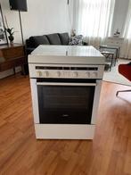 Siemens gasfornuis wit/zwart, Witgoed en Apparatuur, Fornuizen, Ophalen, Gebruikt, 4 kookzones, Gas