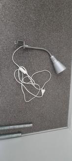 Flexibele bureaulamp met klem, Gebruikt, Ophalen of Verzenden, Minder dan 100 cm, Metaal