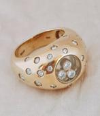 Chopard LUC gouden ring met diamanten 0,95kt, Sieraden, Tassen en Uiterlijk, Gebruikt, Ophalen of Verzenden, 17 tot 18, Dame of Heer