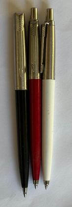 3 parker balpennen, Ophalen of Verzenden, Gebruikt
