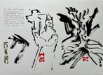 Zeefdruk Karl Hänsel, Antiek en Kunst, Kunst | Litho's en Zeefdrukken, Verzenden