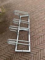 Fietsenrek staal - 4 fietsen - enkelzijdig, Fietsen en Brommers, Ophalen, Zo goed als nieuw, Overige merken