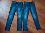 Tweeling meisjes jeans van het merk Noppies in de maat 134, Ophalen of Verzenden, Zo goed als nieuw, Kleding