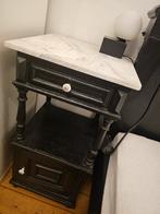 Eenpersoons brocante bed, Huis en Inrichting, Slaapkamer | Bedden, Ophalen, Gebruikt, 90 cm, Eenpersoons