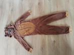 Onesie maat 122/128 kleur:bruin, Kinderen en Baby's, Carnavalskleding en Verkleedspullen, Ophalen, Gebruikt, 122 t/m 128, Jongen of Meisje